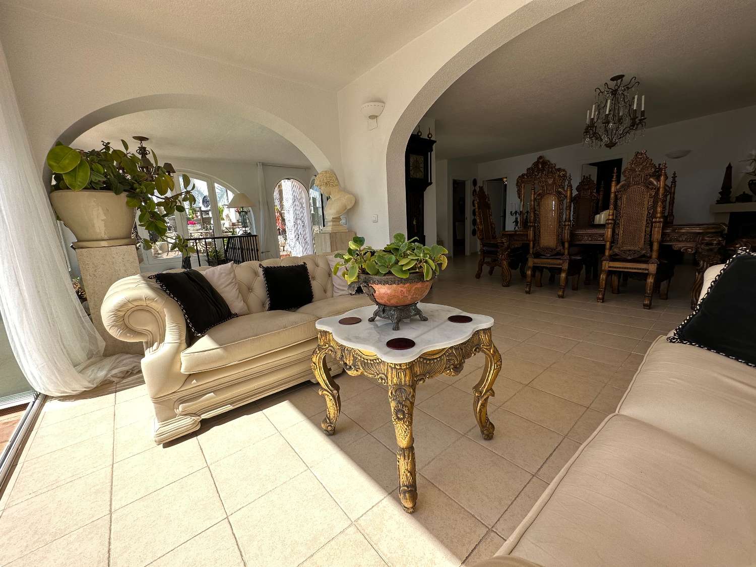 Beautiful, very private front line villa for sale between Almunecar and Salobrena