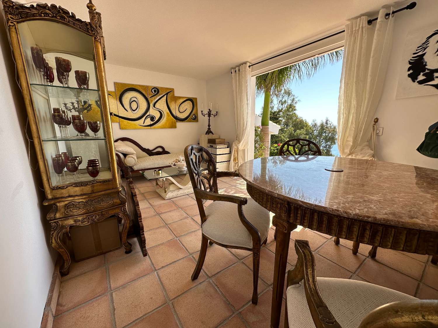 Beautiful, very private front line villa for sale between Almunecar and Salobrena