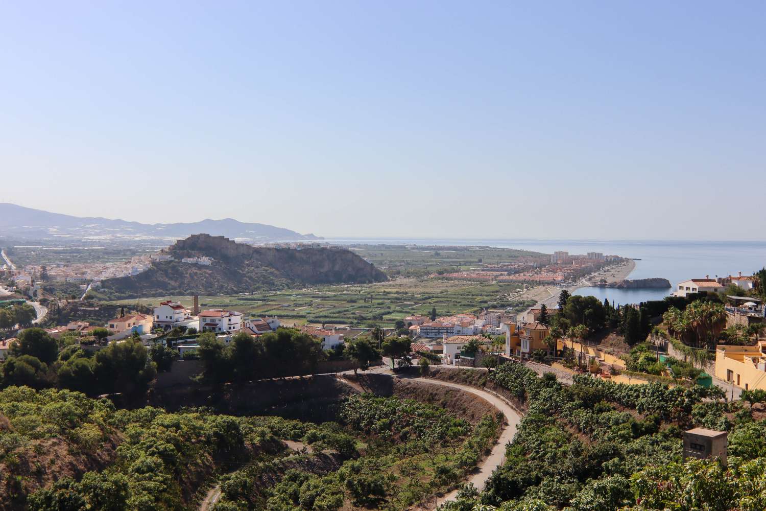 Villa con vistas al castillo de Salobreña
