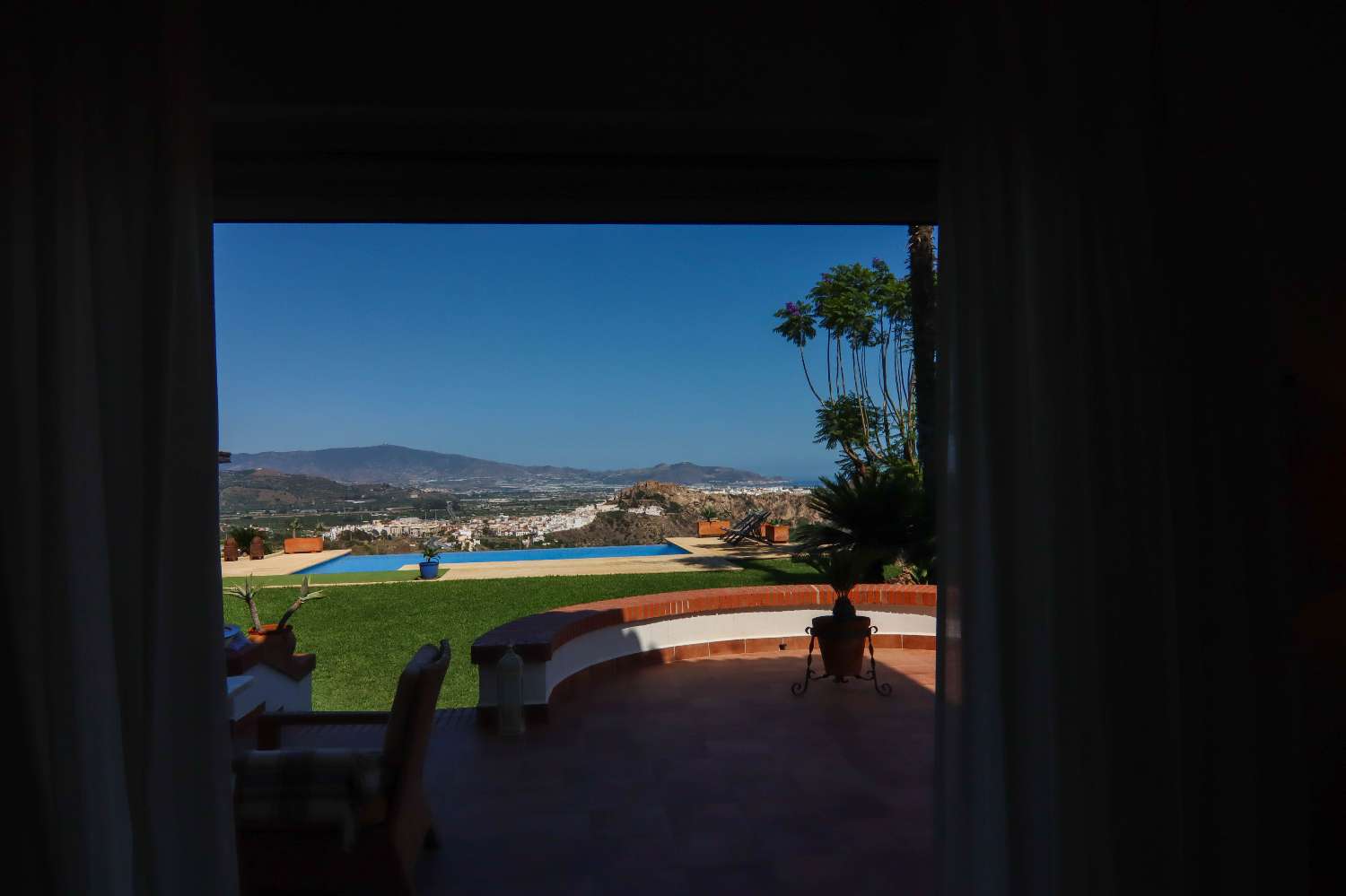 Villa con vistas al castillo de Salobreña