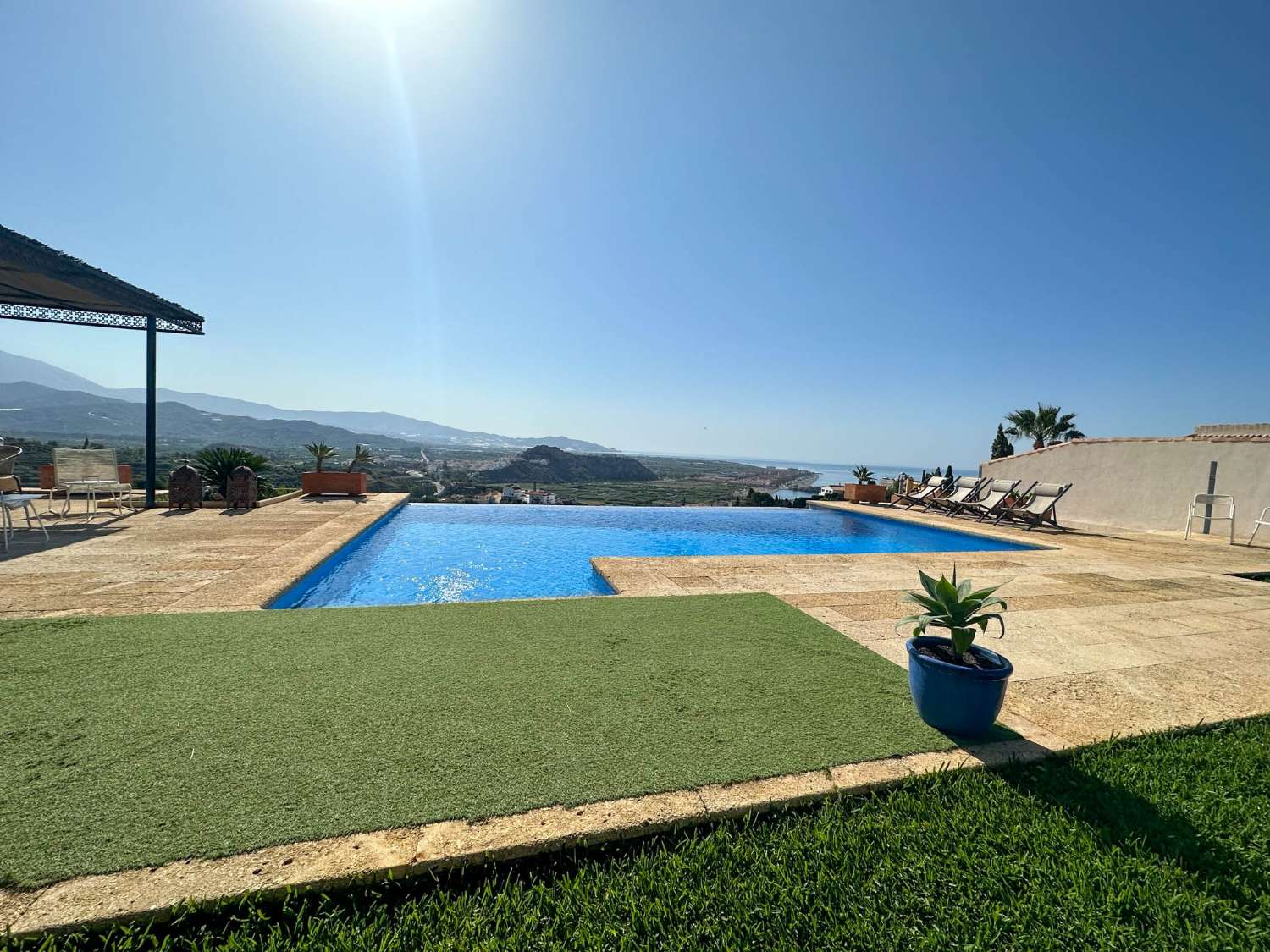 Villa con vistas al castillo de Salobreña