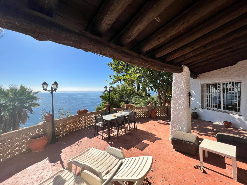 Villa avec vue sur la mer et piscine à louer, Salobreña