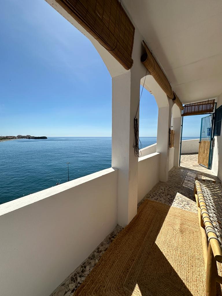 MAGNIFICENT IBICENCAN STYLE HOUSE FOR SALE OVERLOOKING THE SEA, LA CALETA