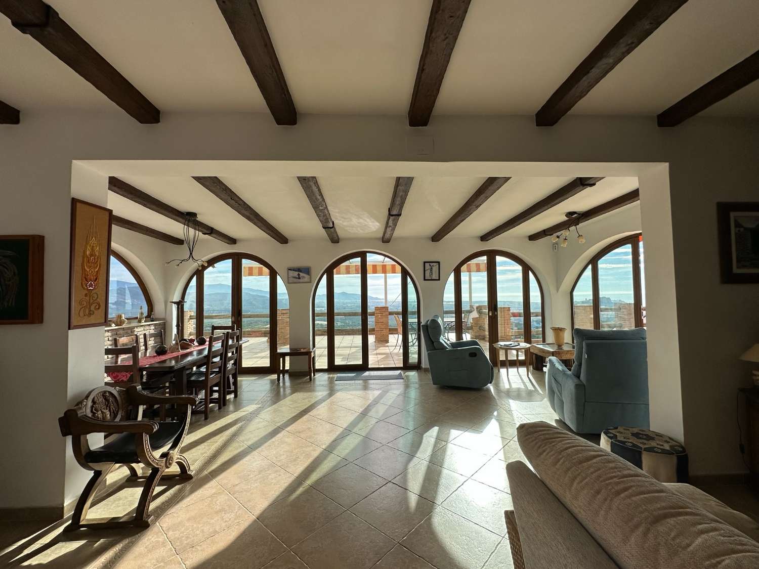Preciosa casa de campo con vistas panorámicas en Salobreña