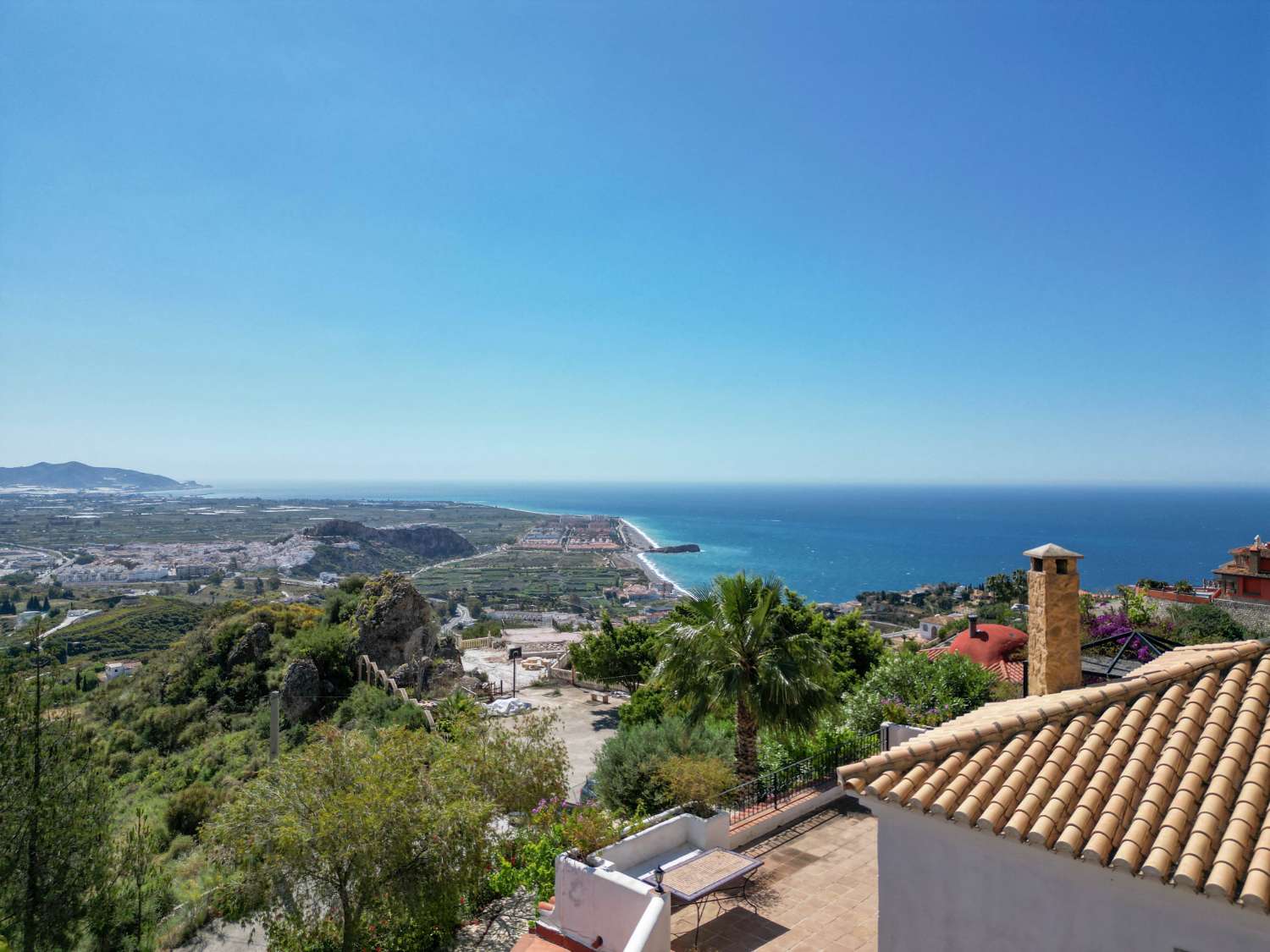 Cortijo con encanto en Pago de Mijas con increibles vistas al mar
