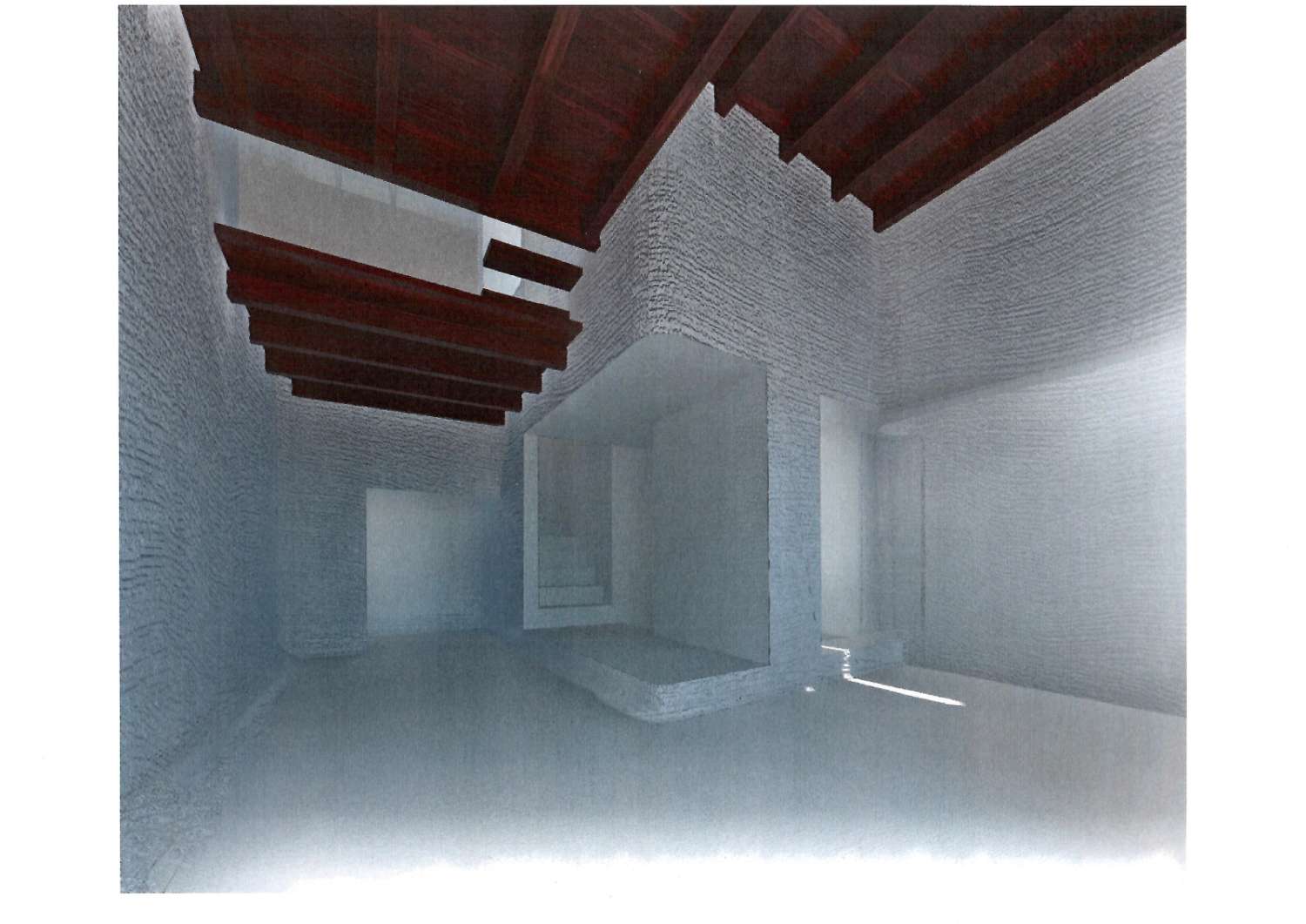 Spacious house with project for sale in the old town of Salobrena