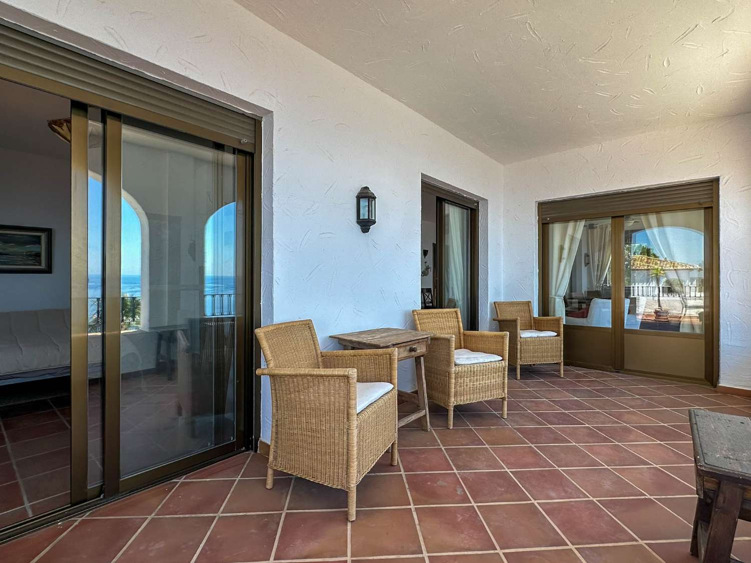 Casa en alquiler con vistas al mar en la urbanización de Alfamar