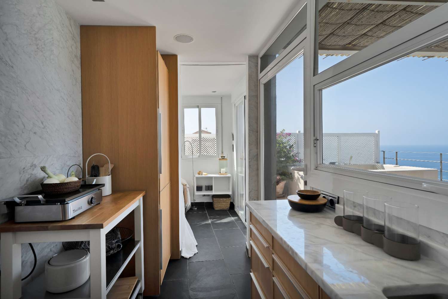 Espectacular casa en venta reformada con vistas al mar