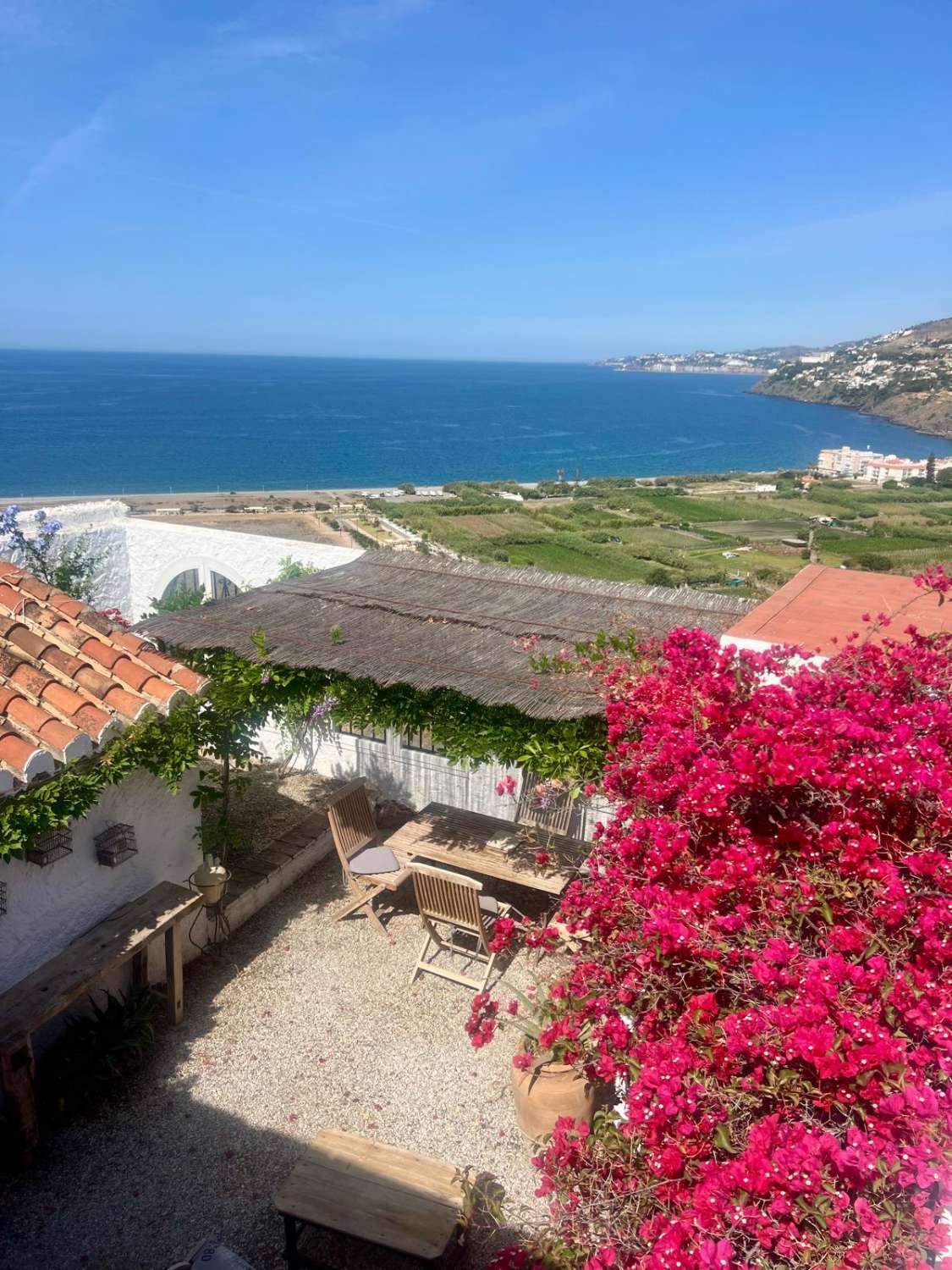 Charming house with sea views in Salobrena