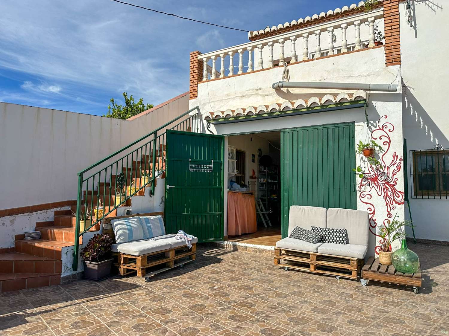 Casa de campo con vistas al mar a 10 minutos de Salobreña