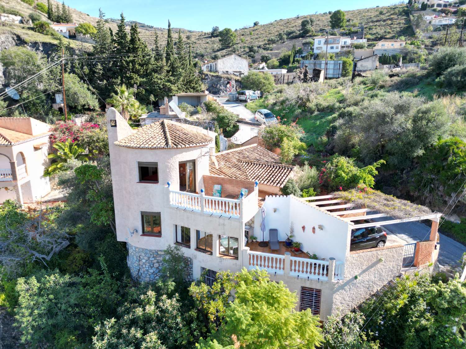 Geräumiges und helles Einfamilienhaus mit Meerblick