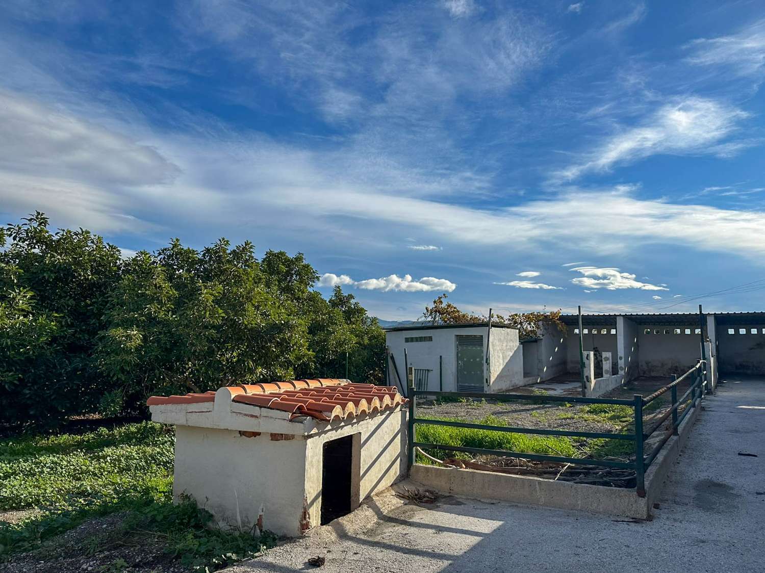 Cortijo con amplio terreno en venta en Salobreña