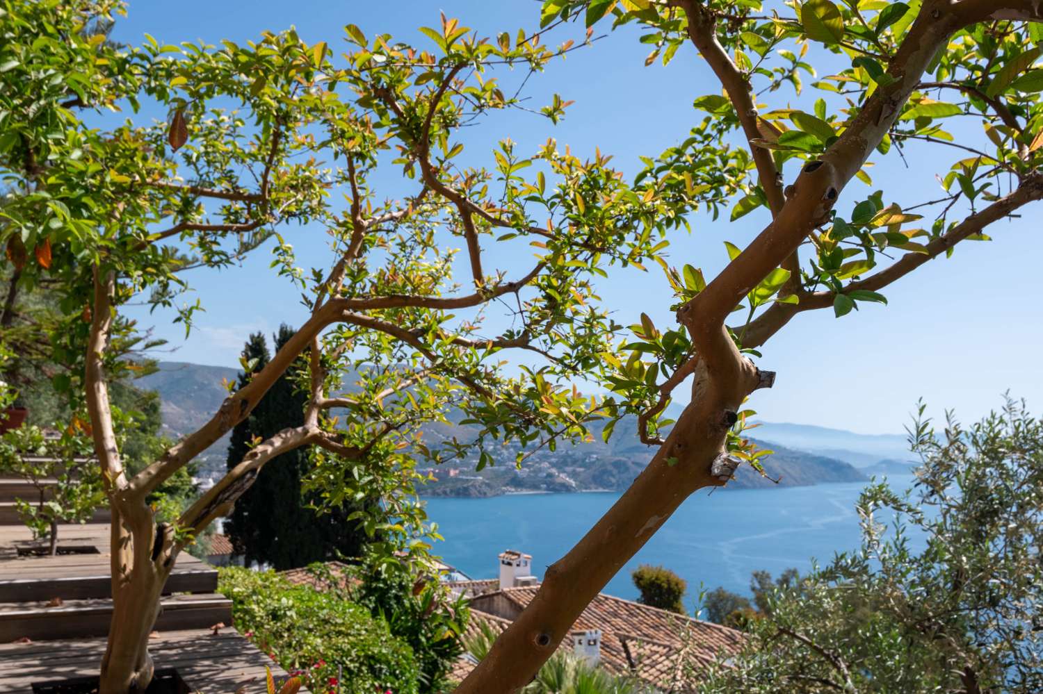 Espectacular villa con vistas al mar en venta