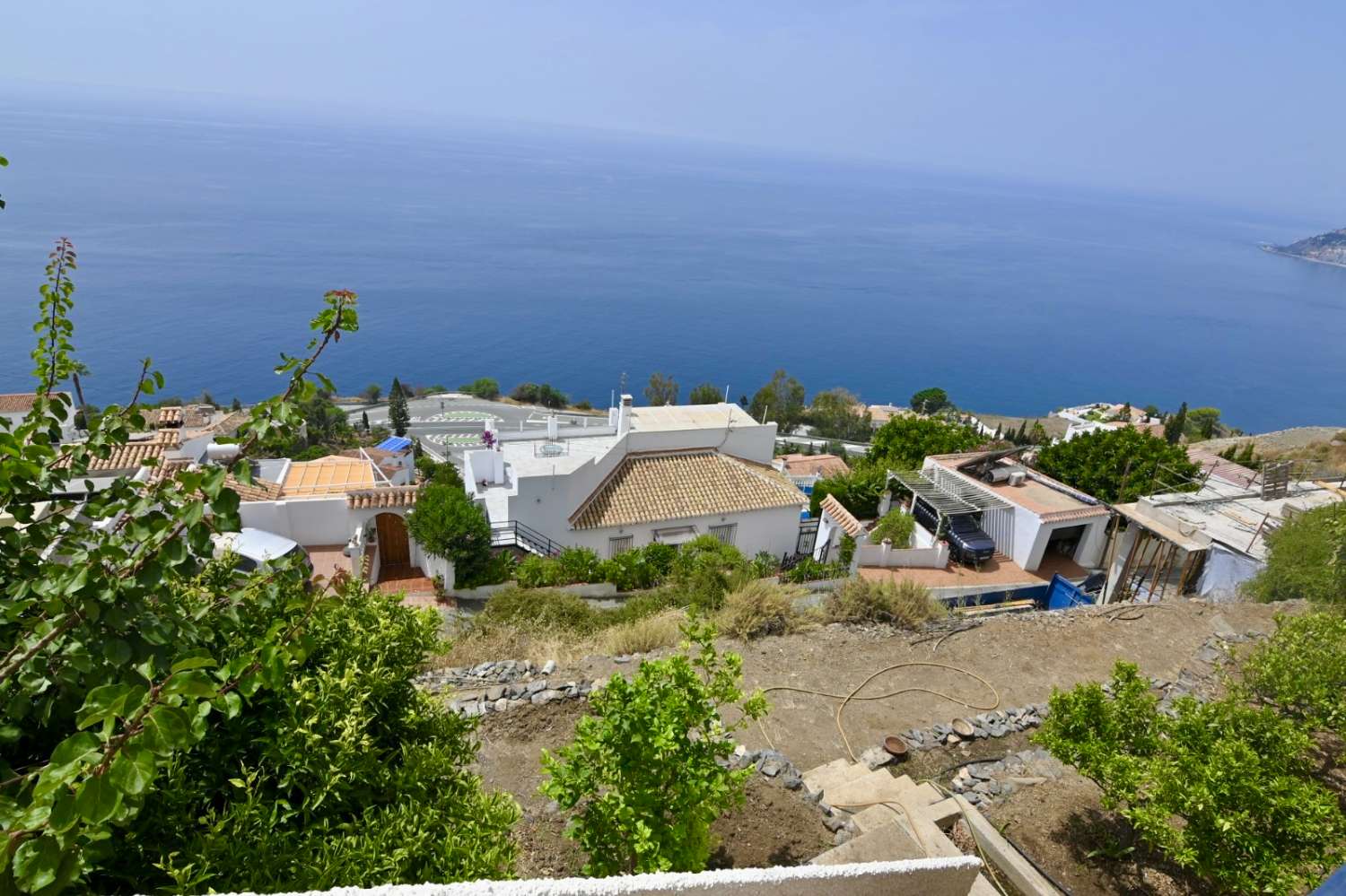 Casa con vistas panorámicas al mar en Alfamar