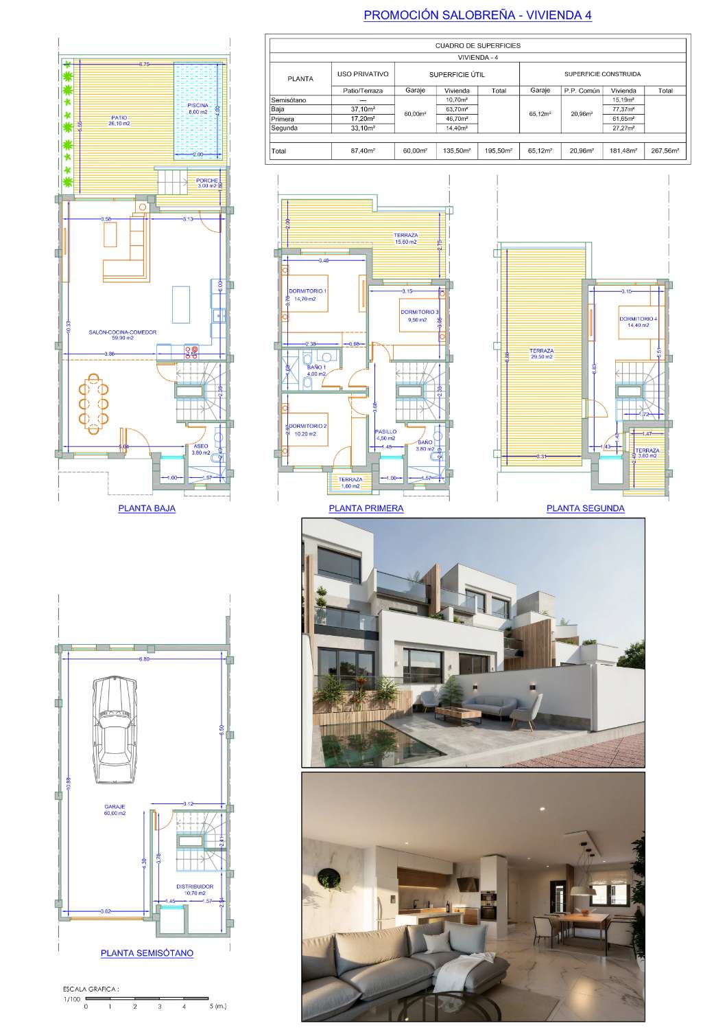 Costa Serena Premium | Maisons mitoyennes neuves à Salobreña