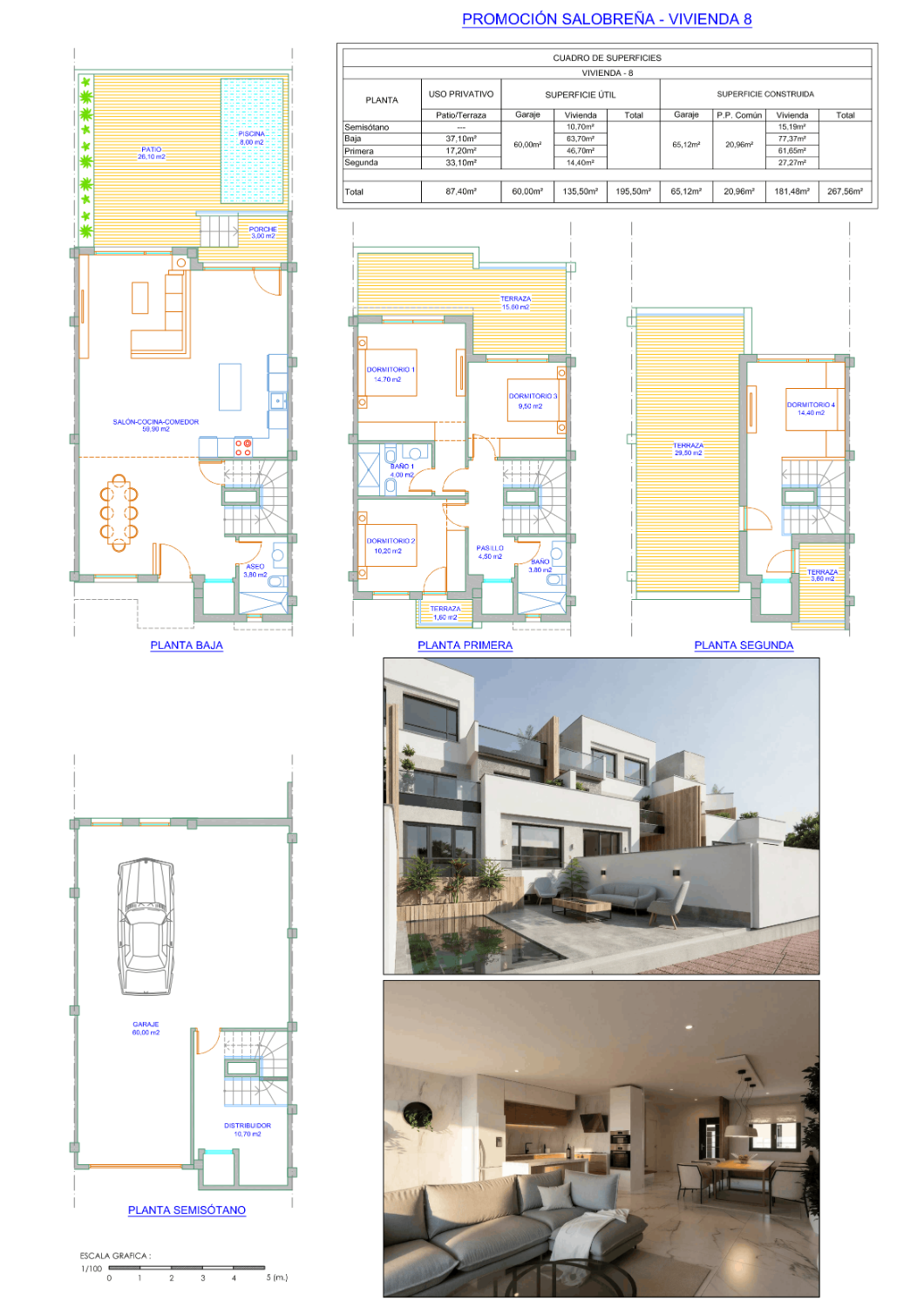Costa Serena Premium | Maisons mitoyennes neuves à Salobreña