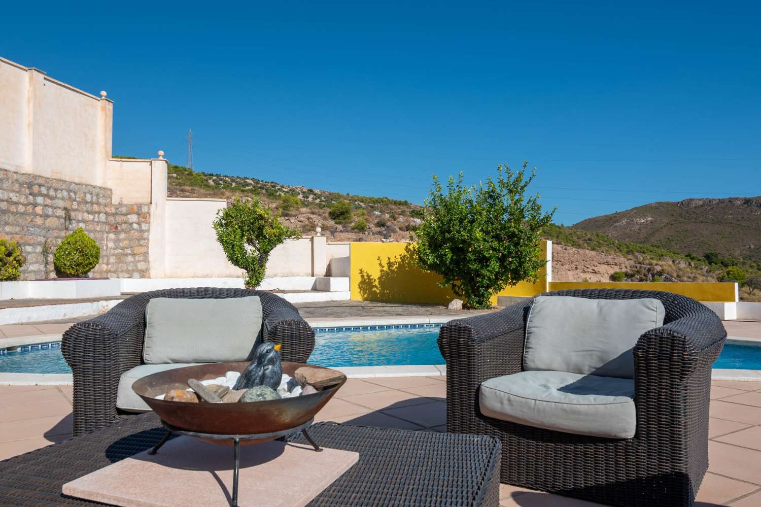 Villa con vistas panorámicas a 15 minutos de la costa