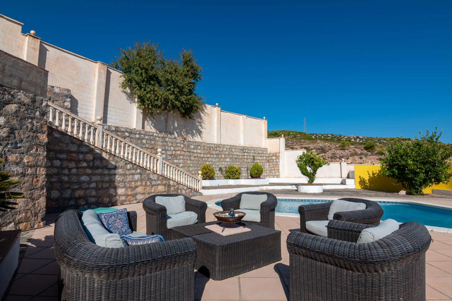 Villa con vistas panorámicas a 15 minutos de la costa