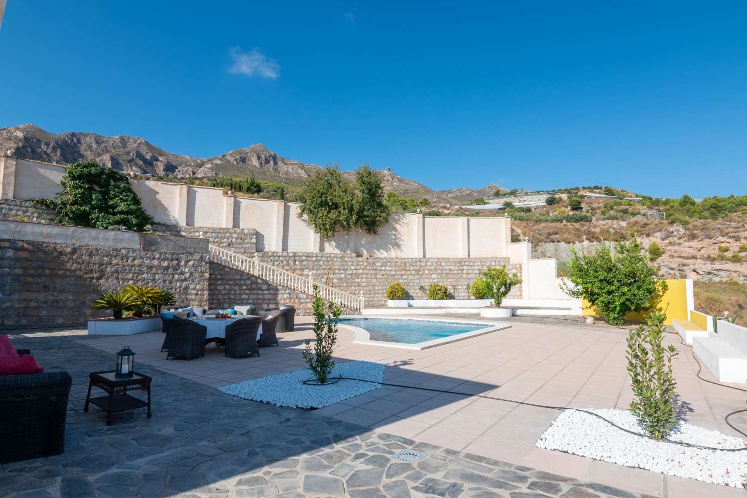 Villa con vistas panorámicas a 15 minutos de la costa