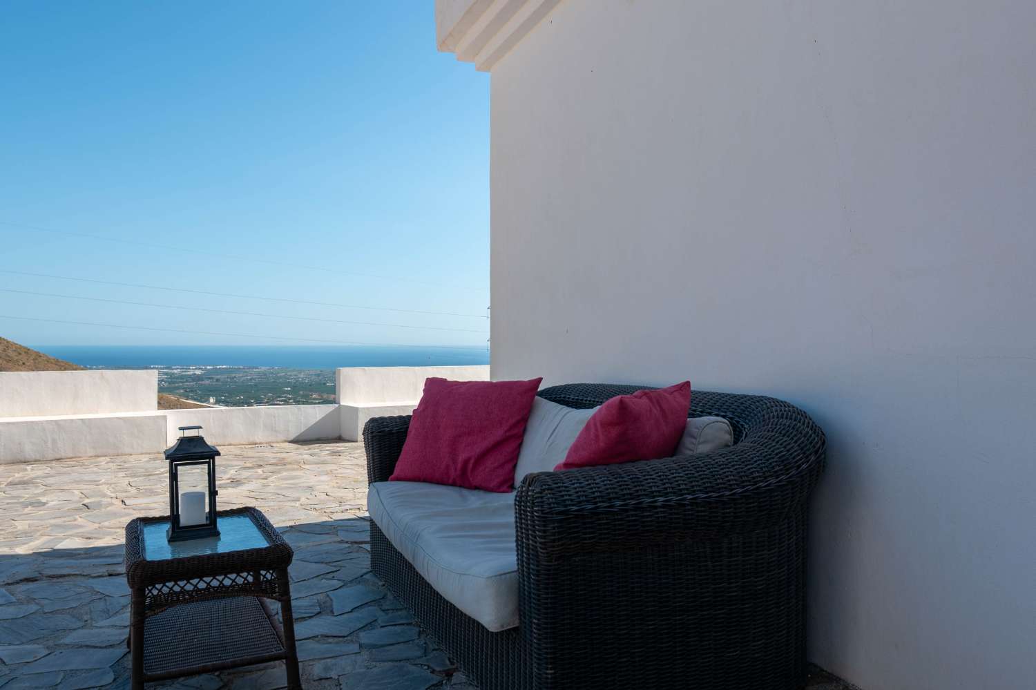Villa con vistas panorámicas a 15 minutos de la costa