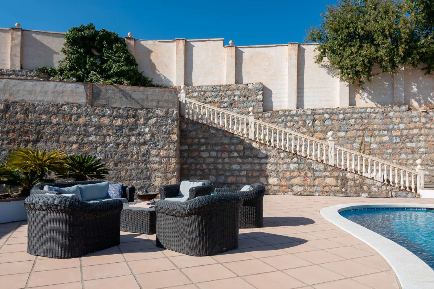 Villa con vistas panorámicas a 15 minutos de la costa