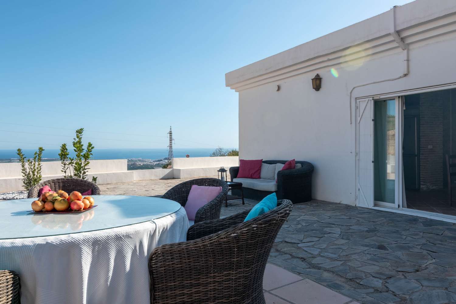 Villa con vistas panorámicas a 15 minutos de la costa