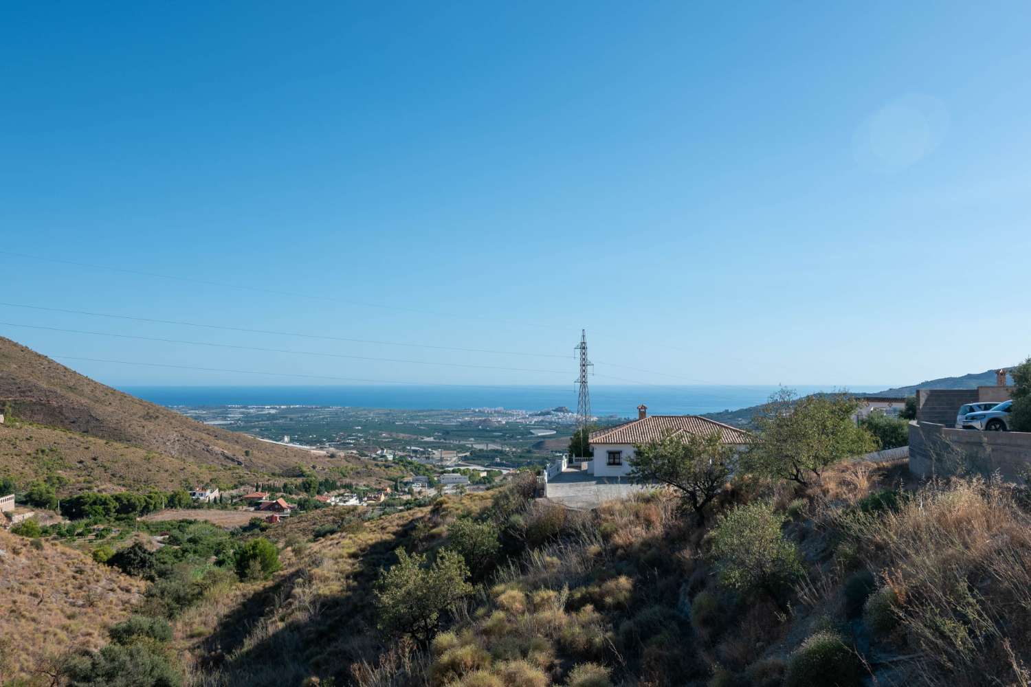 Villa con vistas panorámicas a 15 minutos de la costa