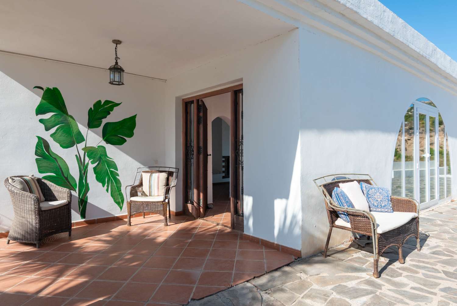 Villa con vistas panorámicas a 15 minutos de la costa