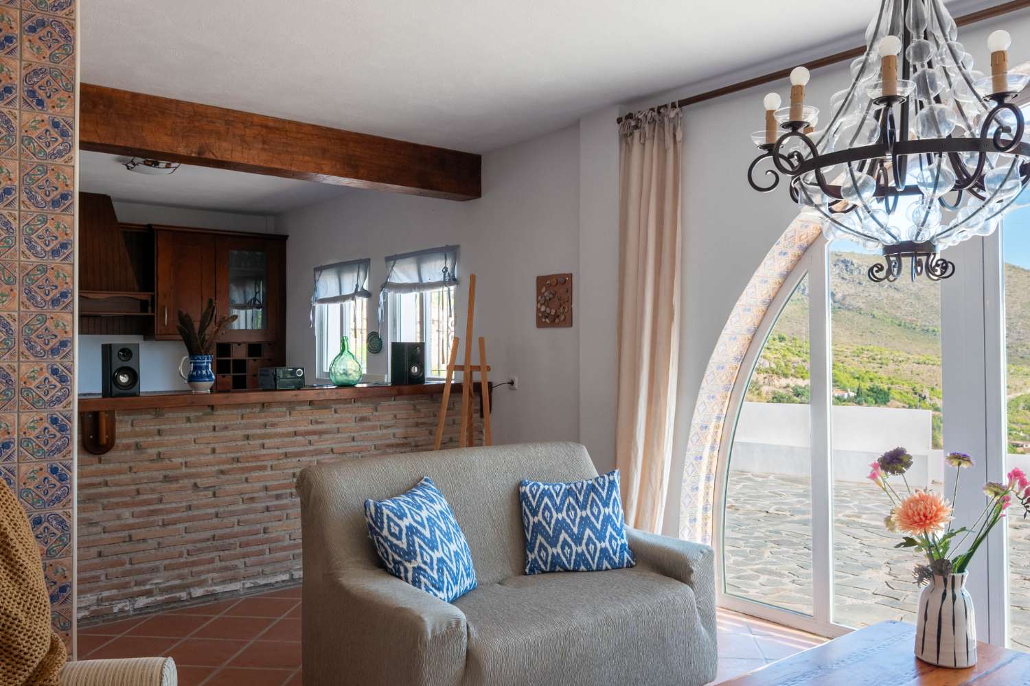 Villa con vistas panorámicas a 15 minutos de la costa